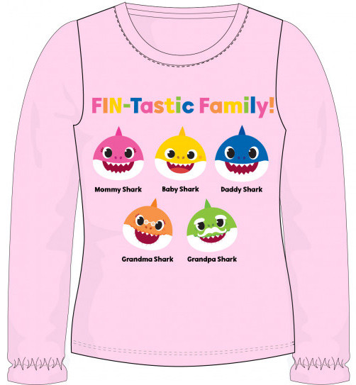 Baby Shark Kinder Langarm-T-Shirt 98 cm