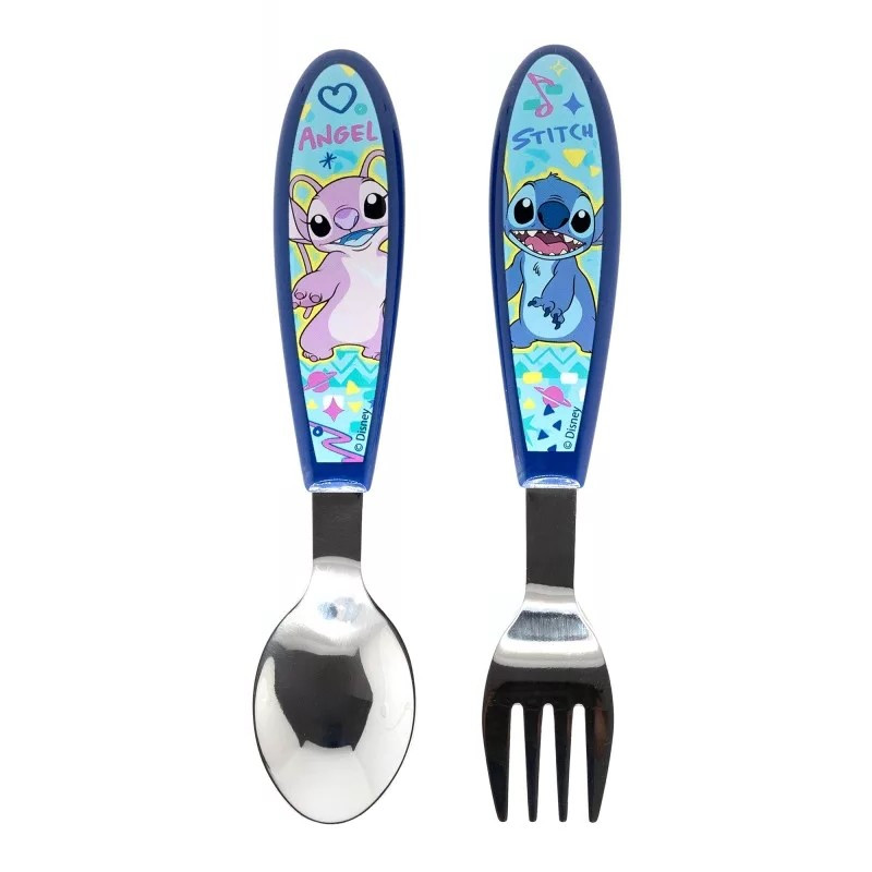 Disney Lilo und Stitch Drawing metall ergonomisches besteckset - 2 teilig
