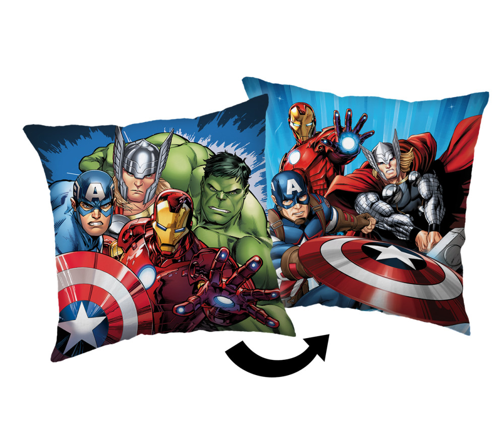 Avengers Heroes Kissenbezug 40x40 cm Samt