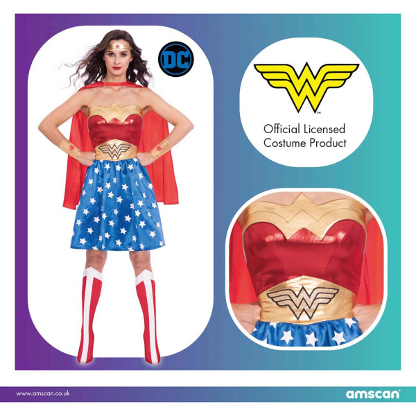 Wonder Woman Classic Erwachsenenkostüm S