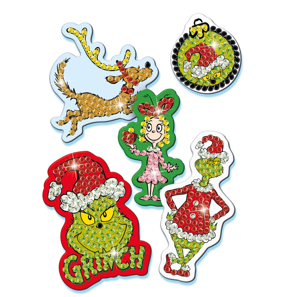 Der Grinch Dr Seuss Diamantmalerei-Magnetset