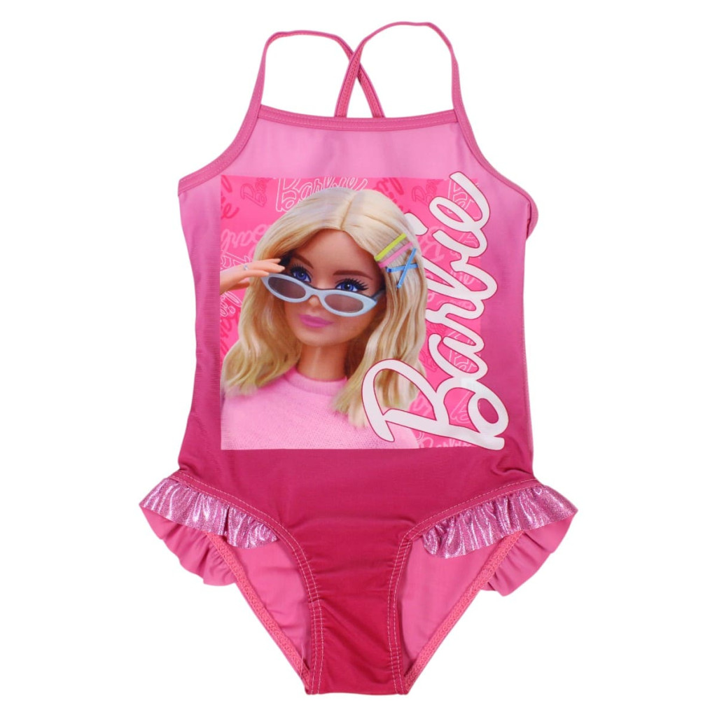 Barbie Style Kinder Badeanzug und Sarong Set 3-8 Jahre