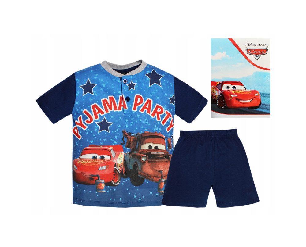 Disney Cars Kinder Schlafanzug kurz im Geschenkkarton 3-8 Jahre