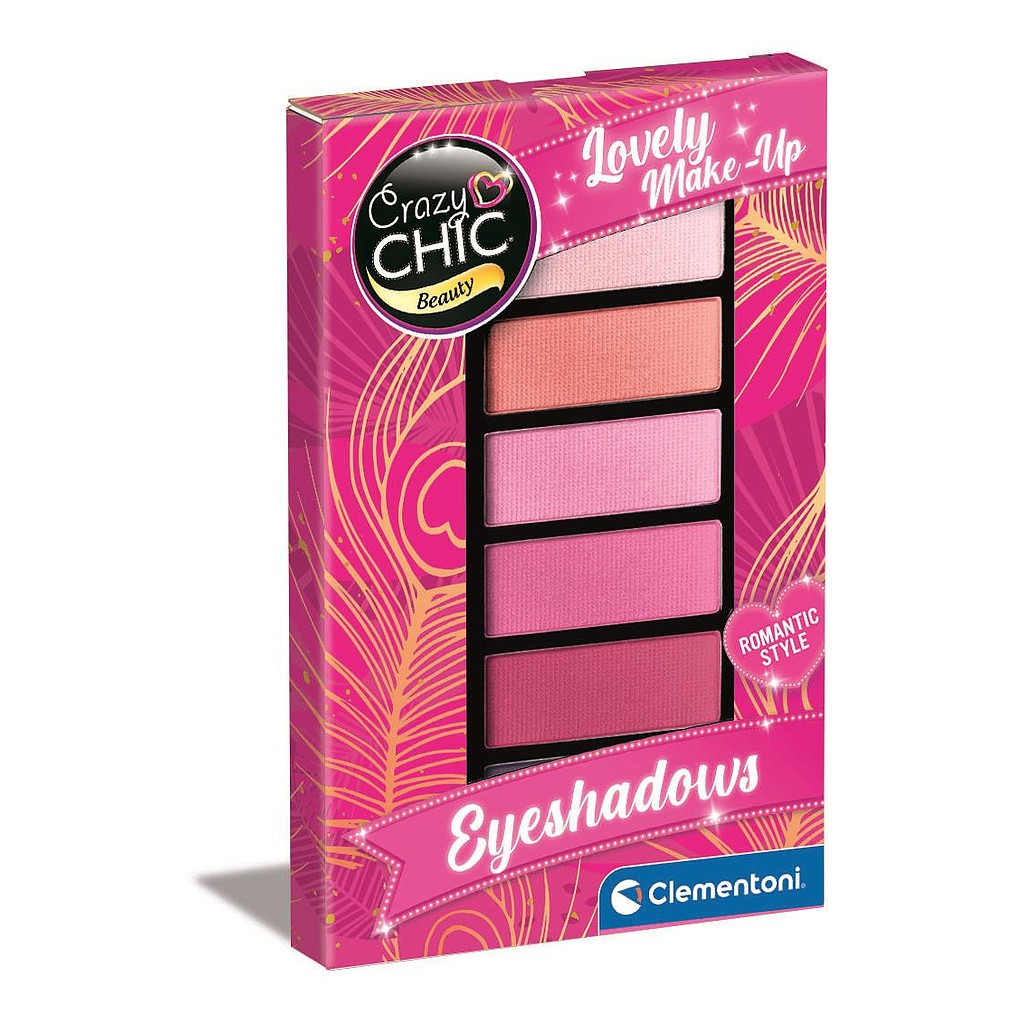 Crazy Chic Romantic Clementoni Lidschatten Set