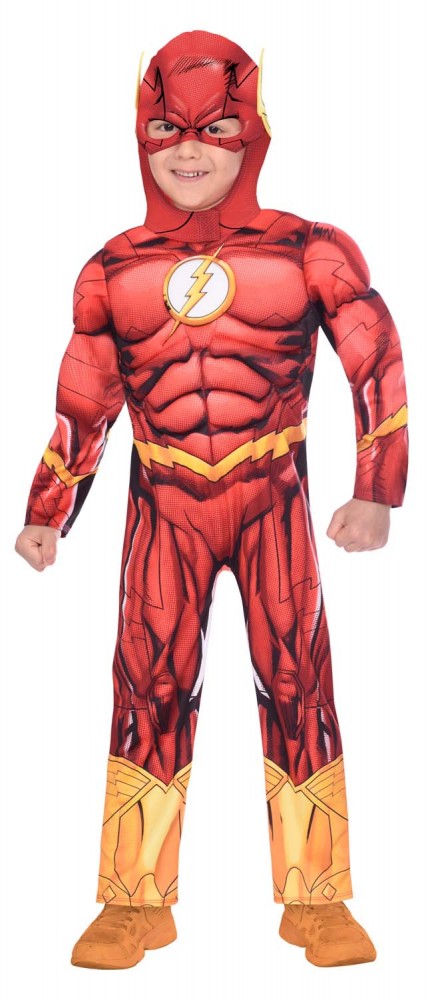 The Flash Kostüm 6-8 Jahre