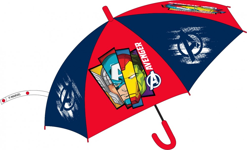 Avengers Kinder Halbautomatischer Regenschirm Ø74 cm