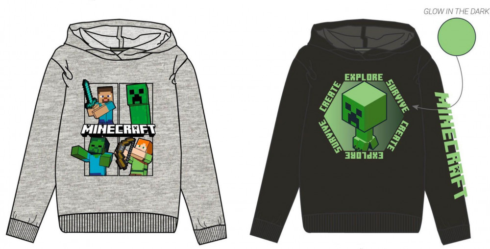 Minecraft Kinderpullover 6-12 Jahre