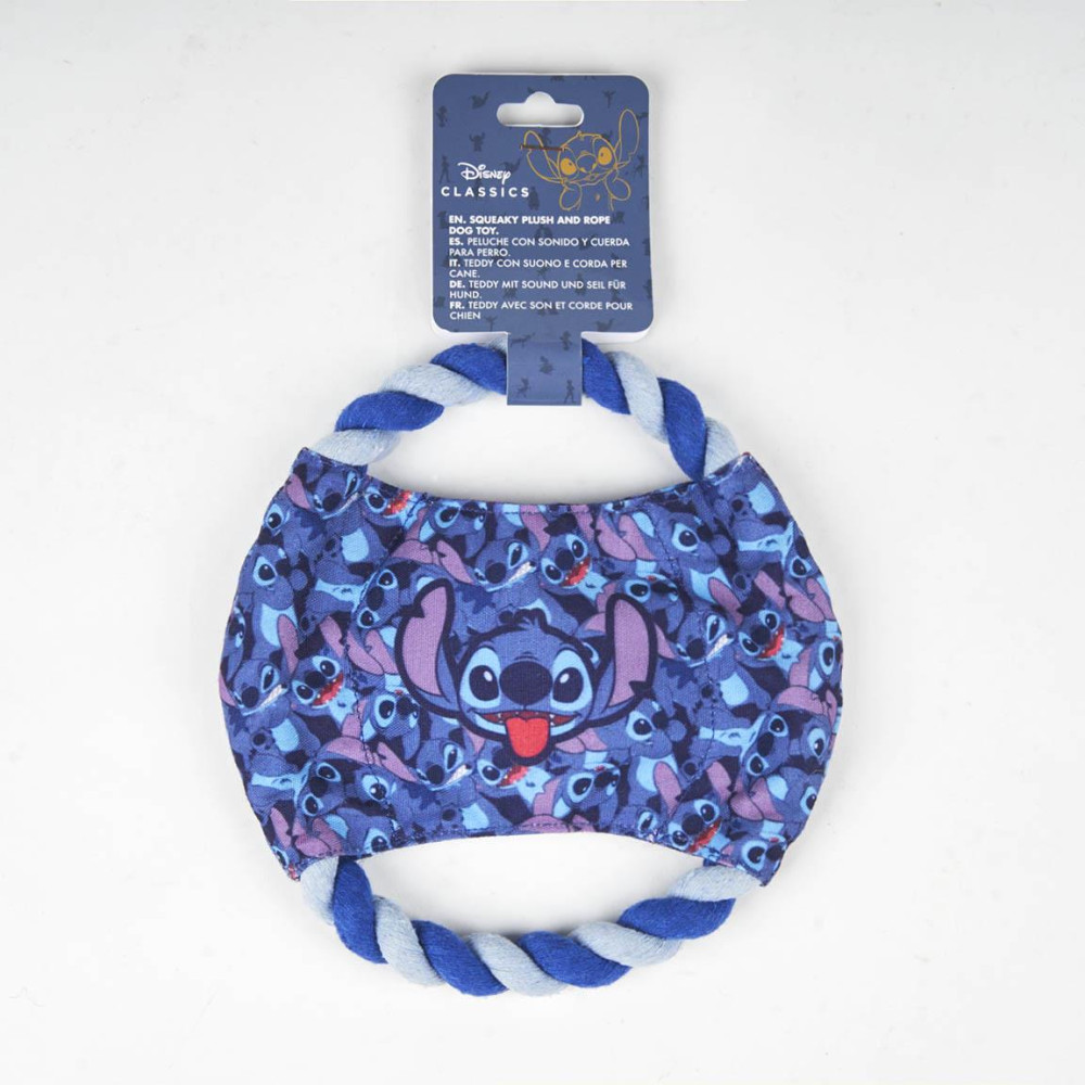Disney Lilo und Stitch quietschendes Frisbee und Seil Hundespielzeug