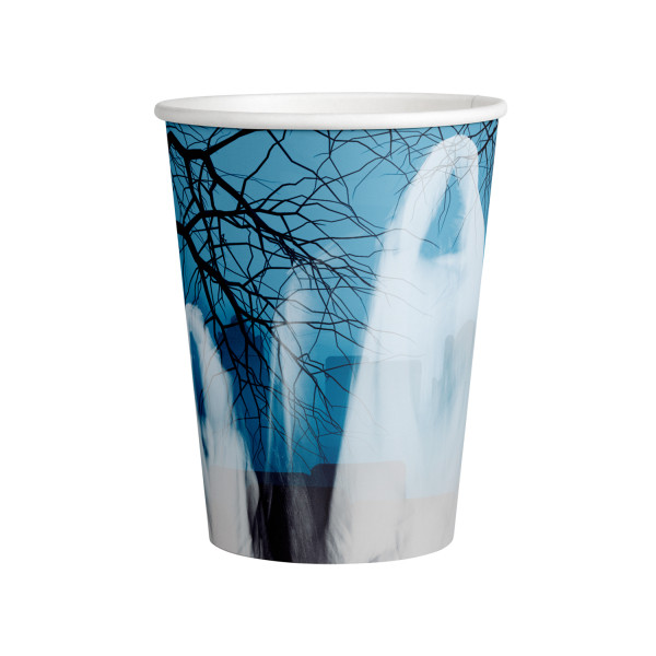 Halloween Haunted Forest Geisterwald Papierbecher 8 Stk 250 ml
