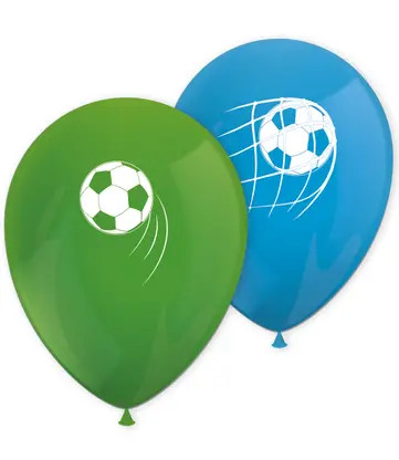 Fußball Soccer Fans Ballon, 8-teilig