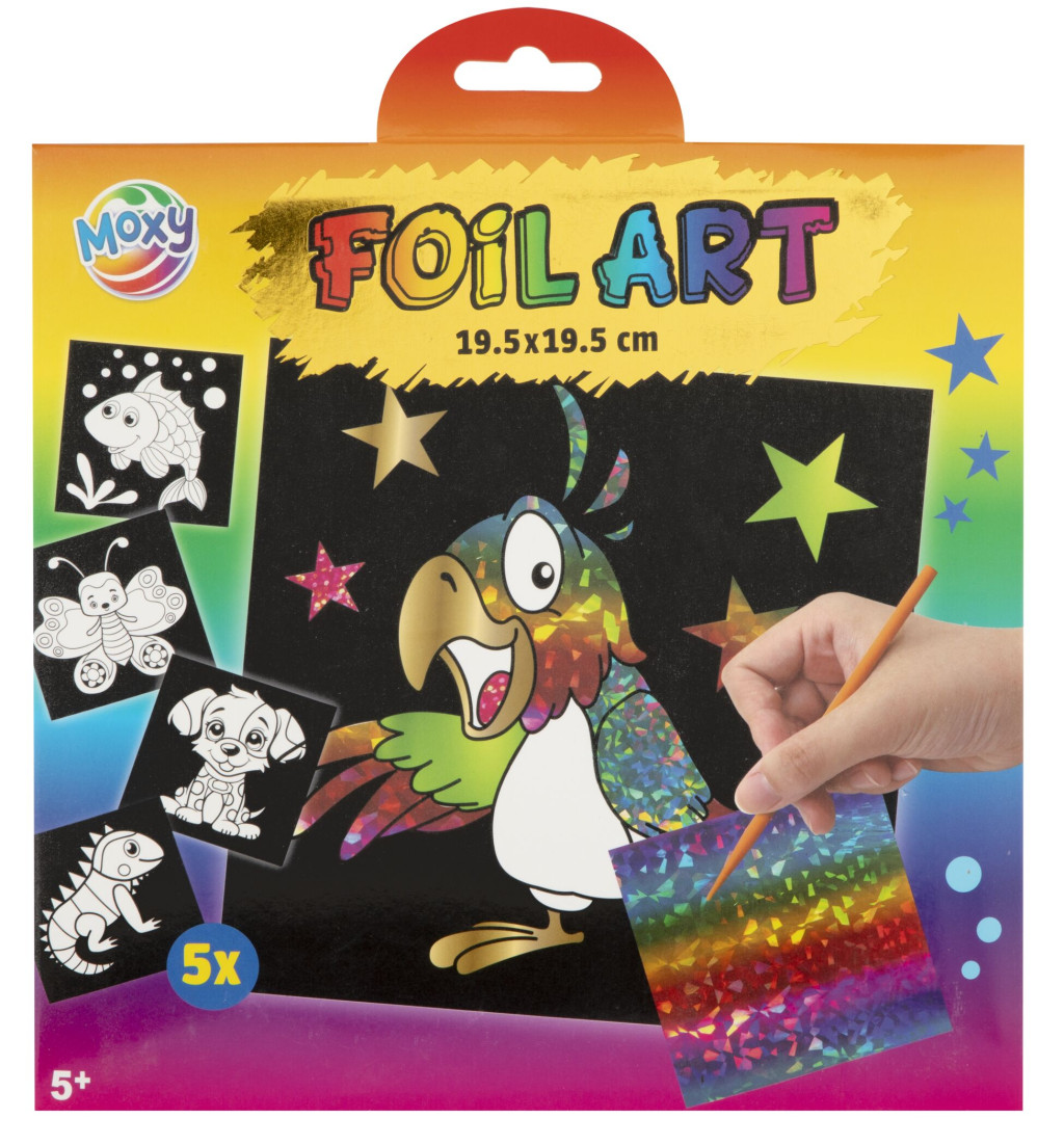 Tiere Moxy Folienset für Bildherstellung