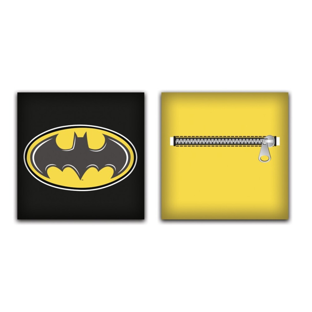 Batman dekoratives Kissen mit abnehmbarem Bezug 35x35 cm Samt