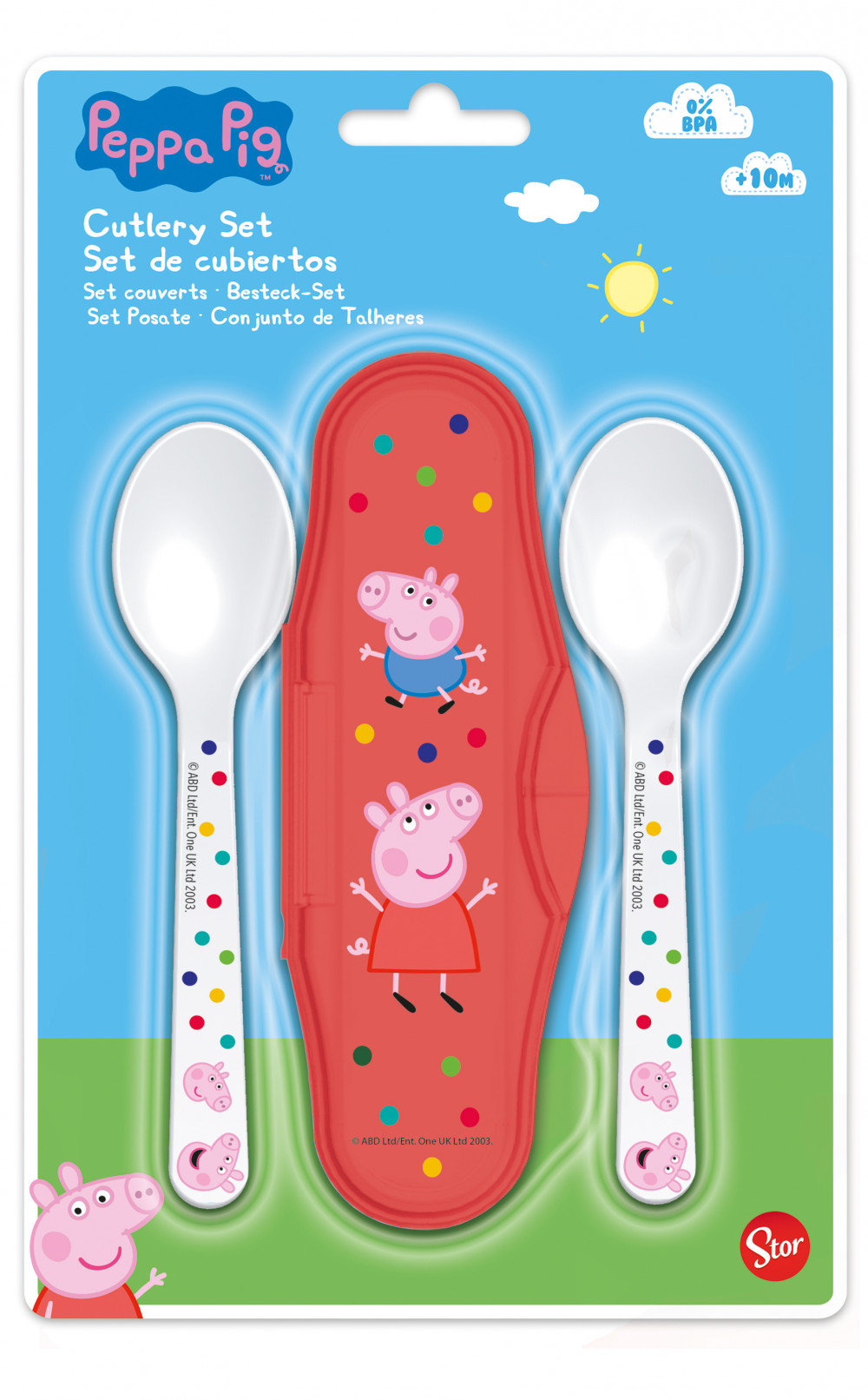 Peppa Wutz Baby Reisebesteck-Set
