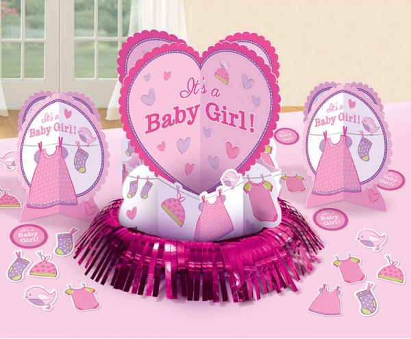 Baby Girl Tischdekoration Set