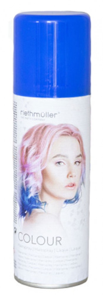 Farbe Blue Hairspray, Blaues Haarspray 100 ml