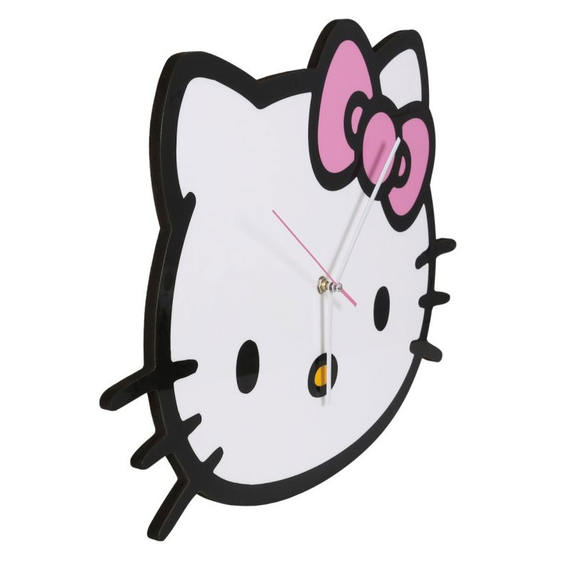 Hello Kitty Bow XL Wanduhr 50 cm