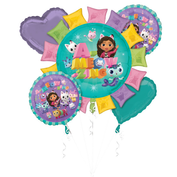 Gabby's Dollhouse A-meo-zing Folienballon 5er-Set
