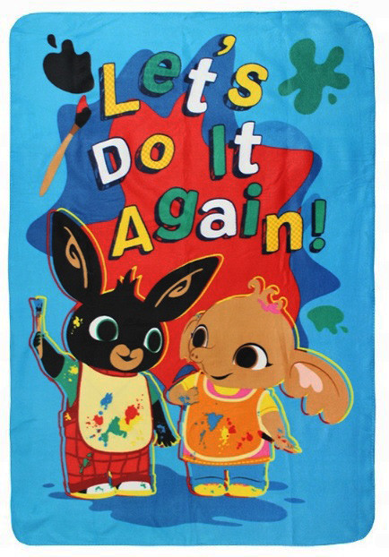 Bing Do It Polarfleece-Decke 100x140cm