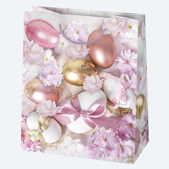 Ostern Colorful Papier Geschenktasche 19x23x10,5 cm