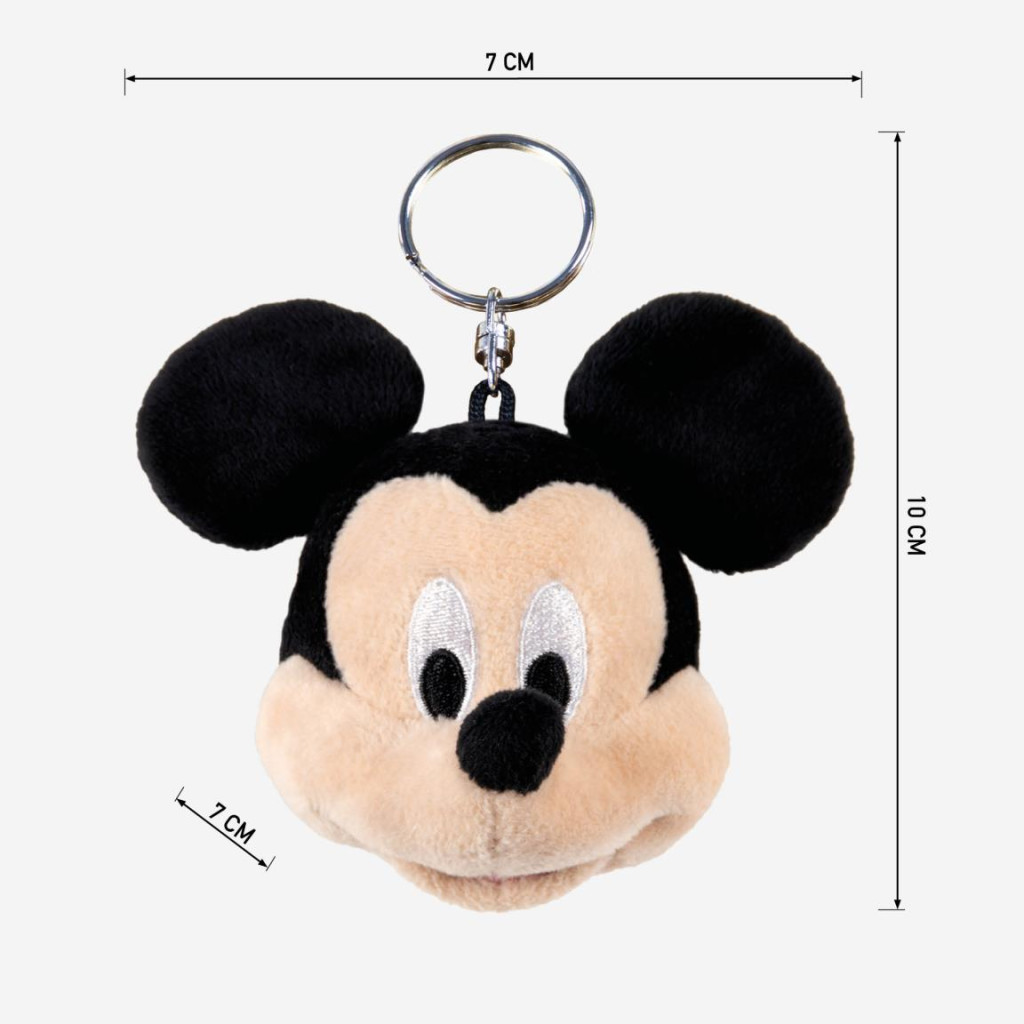 Disney Mickey  Plüsch Schlüsselanhänger 10 cm