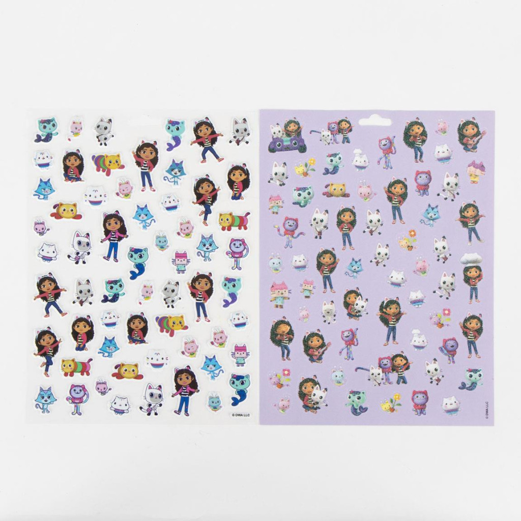 Gabby's Dollhouse Adventures Aufkleberset 300 Stück