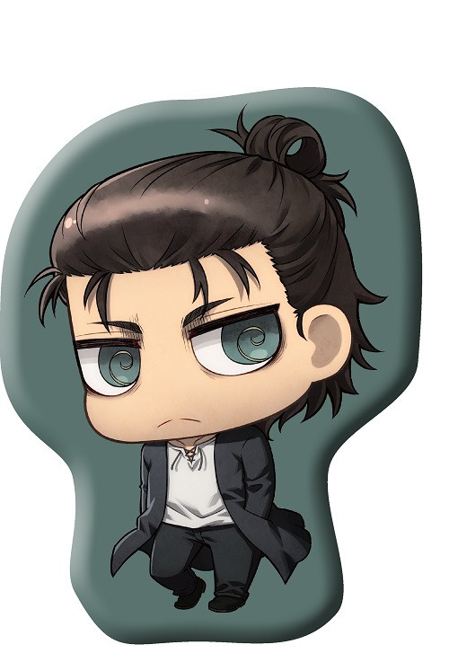 Attack on Titan Eren Dekokissen 38 x 30 cm Samt