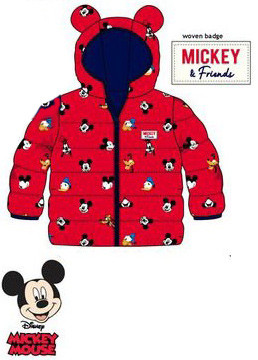 Disney Mickey  Baby gefütterte Jacke 12 Monate