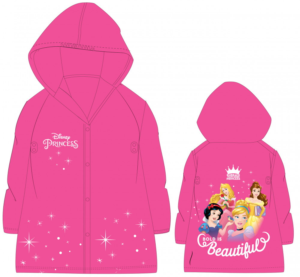 Disney Prinzessin Regenmantel 98-128 cm