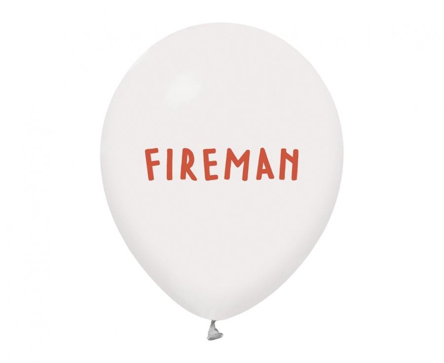 Feuerwehrmann Fireman Ballon, 5er Pack 12 Zoll (30 cm)
