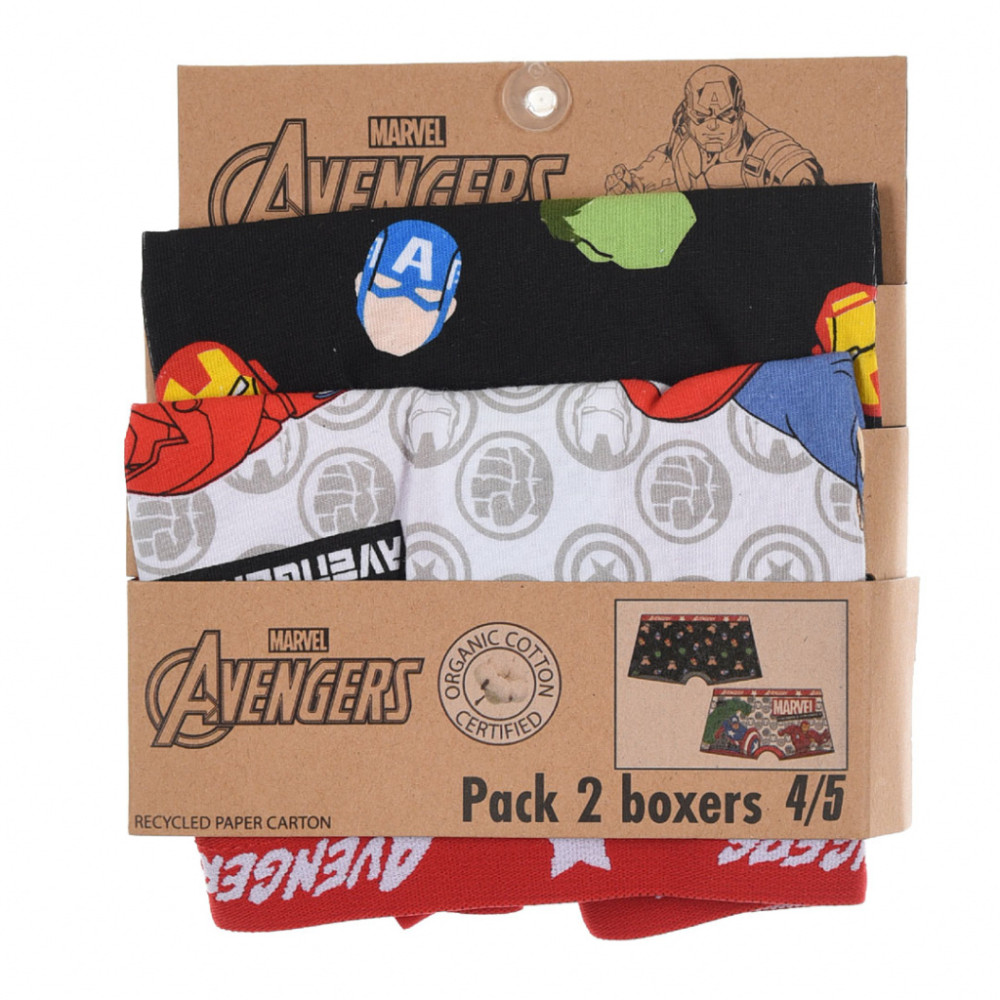 Avengers Kinder-Boxershorts 2 Stück/Paket 2/3 Jahre