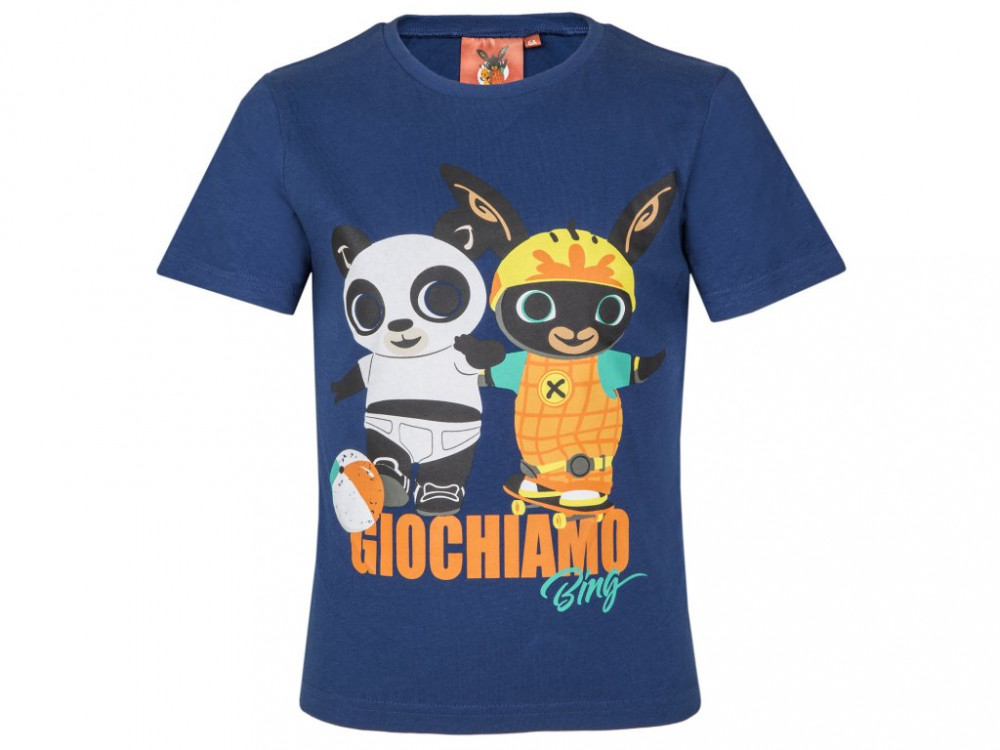 Bing kurzes Kinder-T-Shirt, Oberteil 3-6 Jahre
