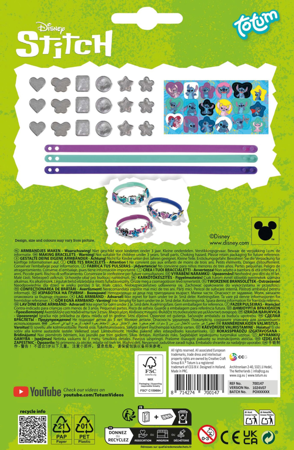 Disney Lilo und Stitch Extrovert Armbandherstellungsset