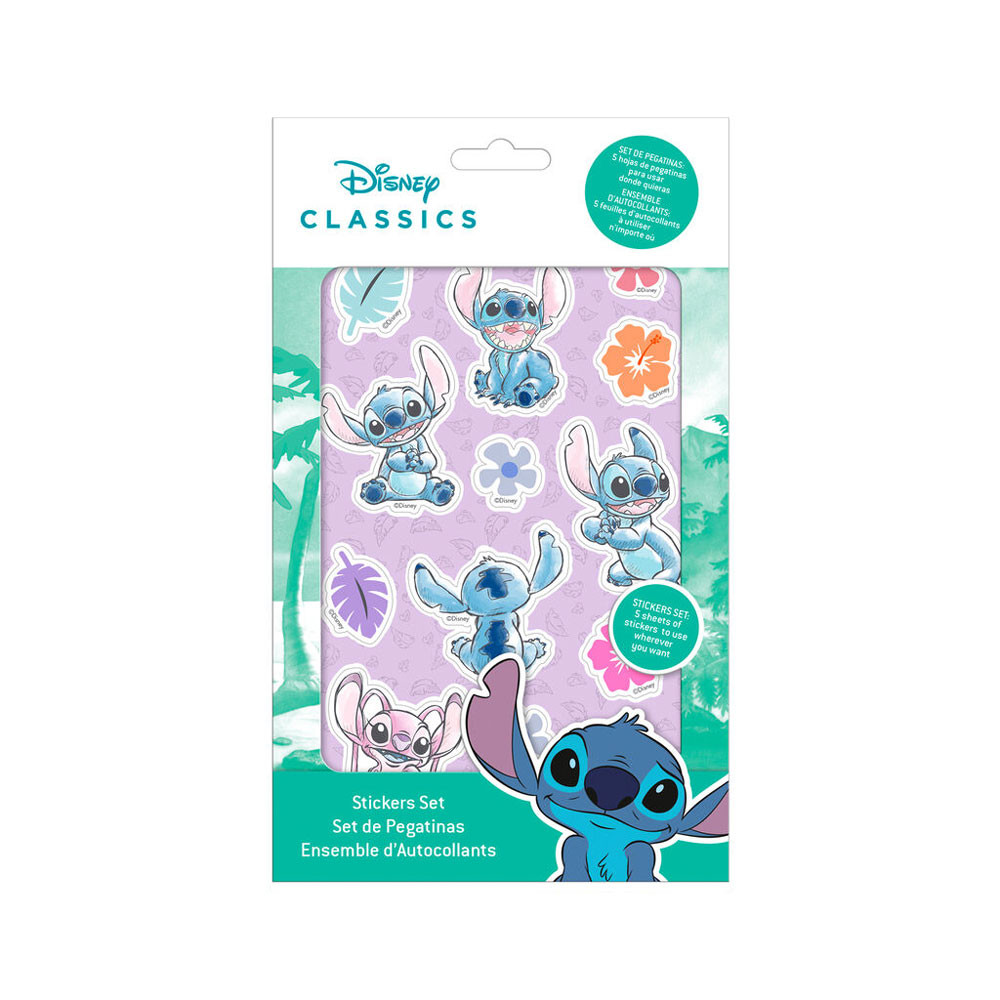Disney Lilo und Stitch Cheeky Aufkleberset 5 Blätter
