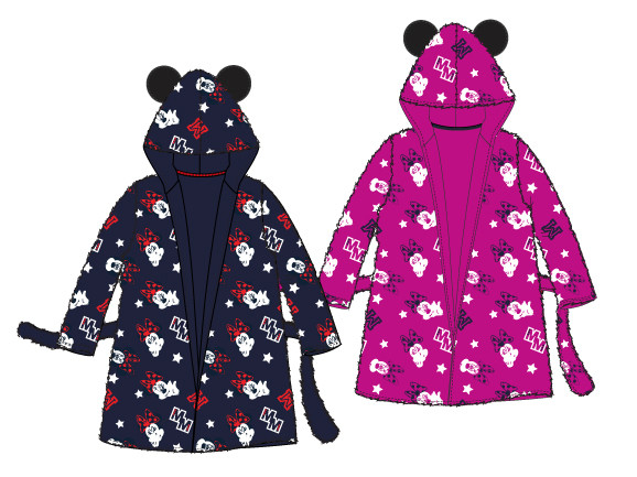 Disney Minnie  Kinderbademantel 3-8 Jahre