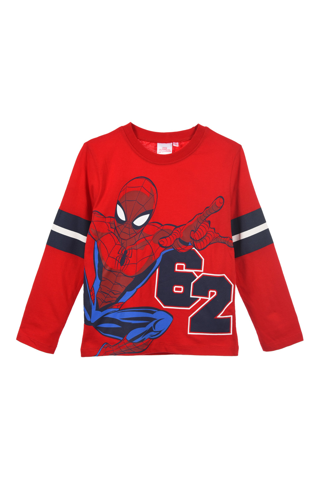 Spiderman Red Kinderlangarmshirt, Oberteil 3 - 8 Jahre / 98 - 128 cm