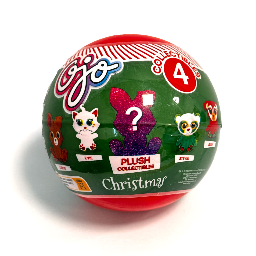 Tiere Weihnachtliches Plüsch-Überraschungsfigur in 4 Variationen