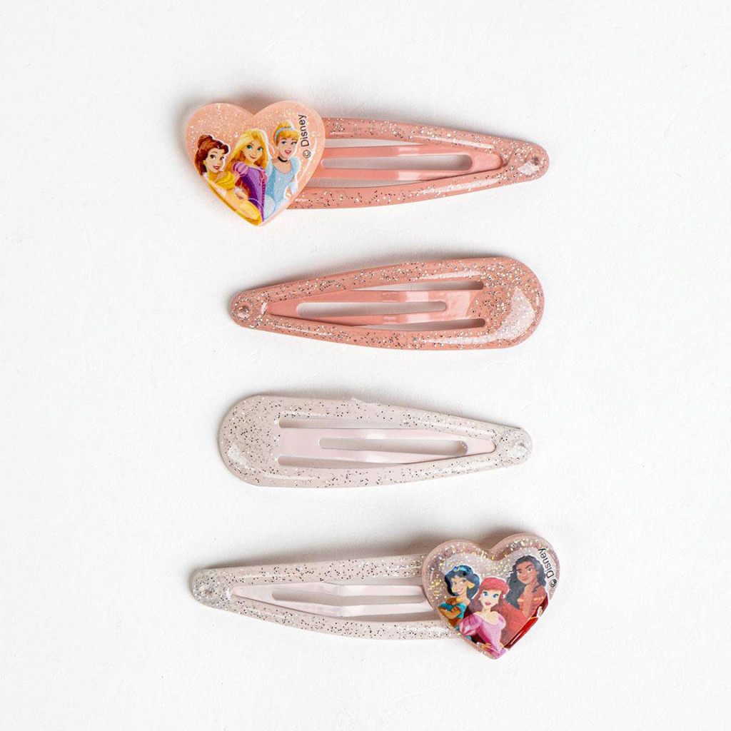 Disney Princess Heart Haarspangenset 4 Stk