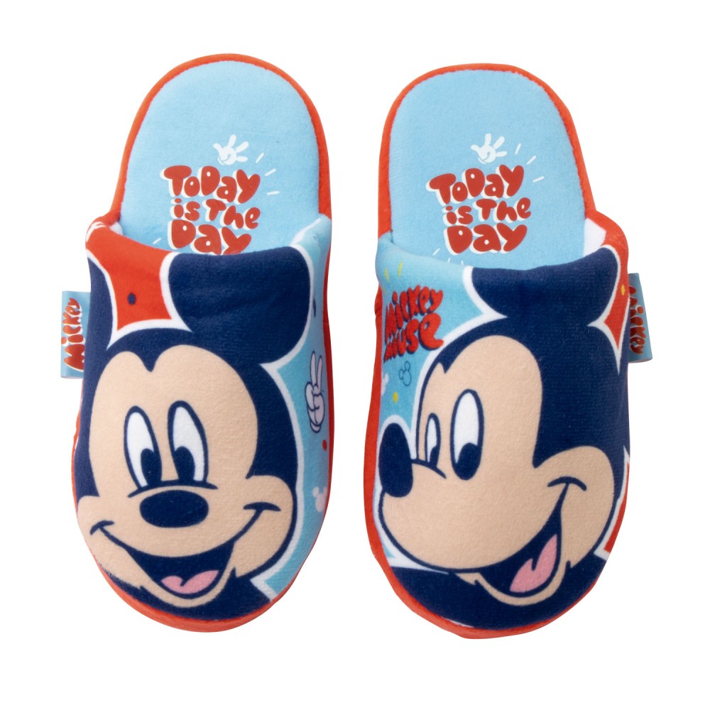 Disney Mickey  Kinder Winterhausschuhe 30