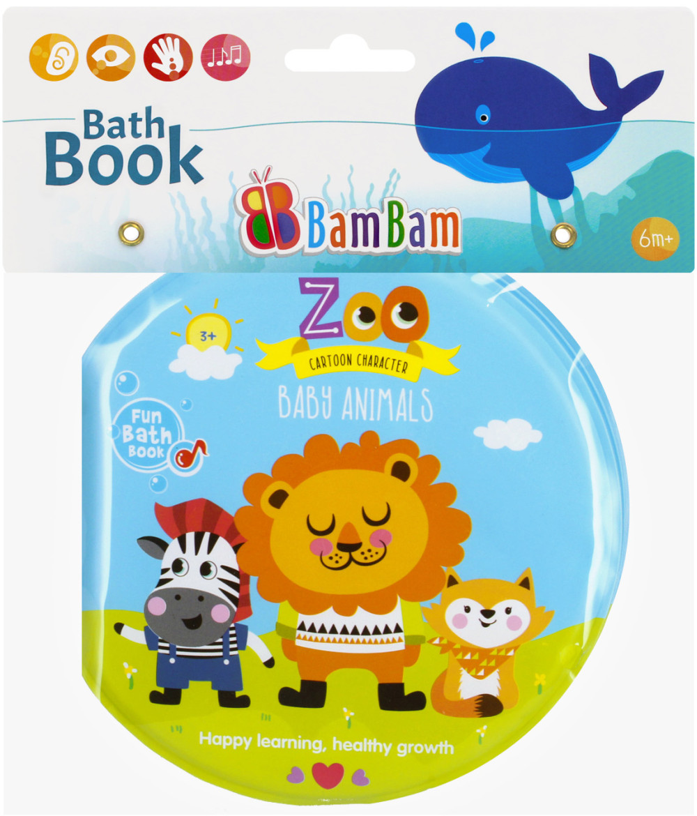 Tiere Zoo, Zoo-Badebuch-Babyspielzeug