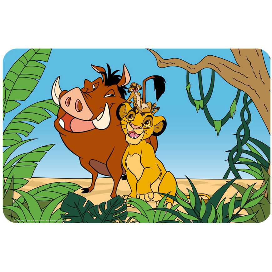 Disney Winnie Puuh Hakuna Matata Disney Der König der Löwen Tischset 43x28 cm