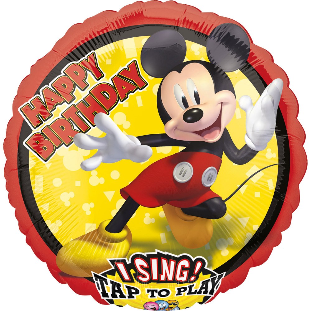 Disney Mickey  Musikalischer Folienballon 71 cm