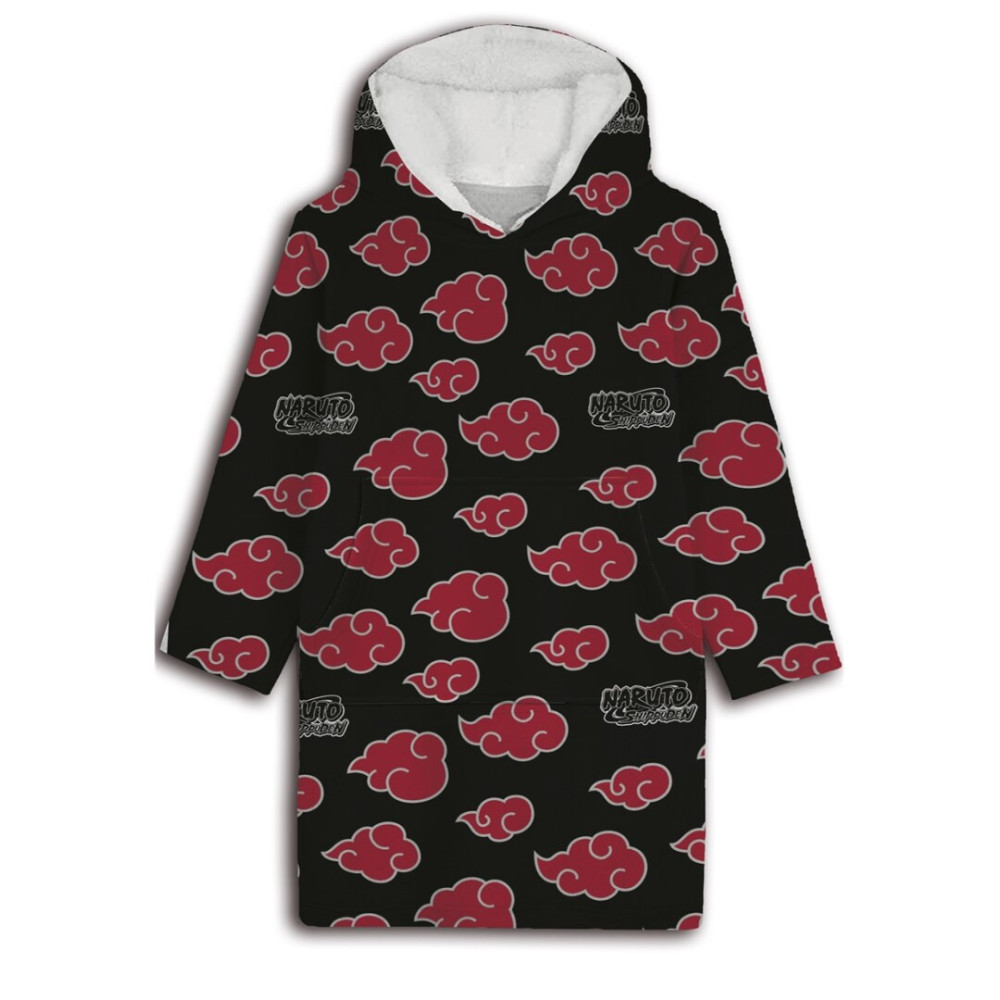 Naruto Akatsuki Erwachsener Plüsch Polar Fleece Decke, Poncho