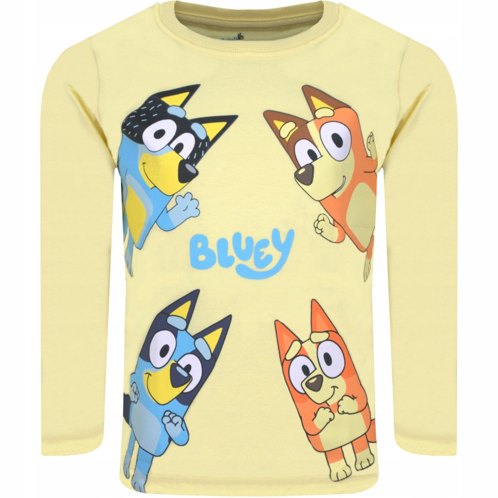 Bluey Let's Do Kinder Langarmshirt, Oberteil 2 - 6 Jahre / 92 - 116 cm