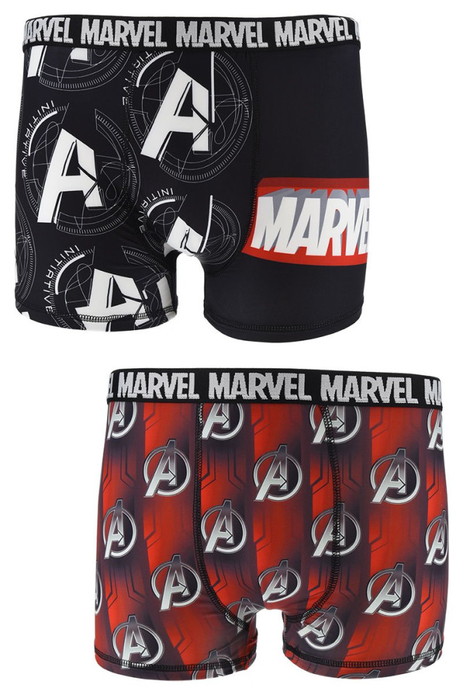Avengers Herren-Boxershorts 2 Stück/Packung M