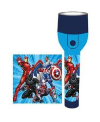 Avengers Team LED-Taschenlampe, 15 cm Taschenlampe