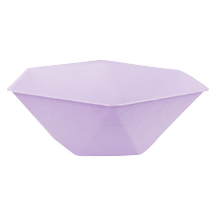 Farbe Vert Decor Lila Sechseckiger Tiefteller 6er Set - 15,8 cm