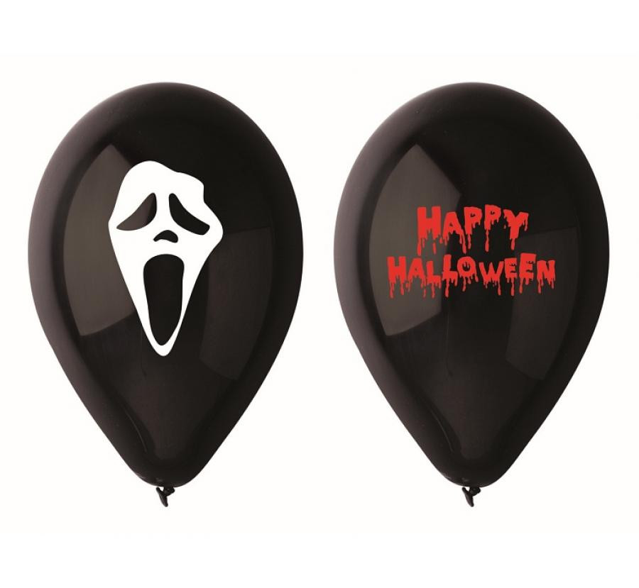 Scary Halloween Ballon, Luftballon 5 Stück 12 Zoll (30 cm) Scary Halloween Ballon, Luftballon 5 Stück 12 Zoll (30 cm)