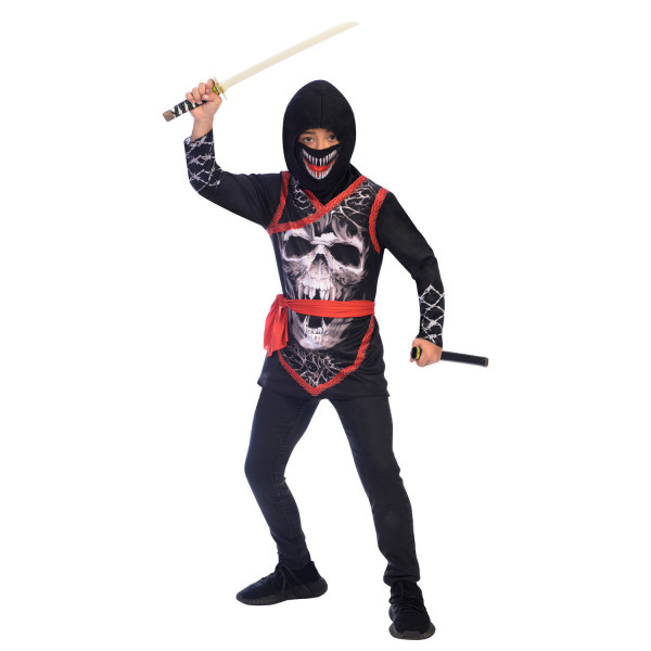 Ninja Skull Kostüm 6-8 Jahre
