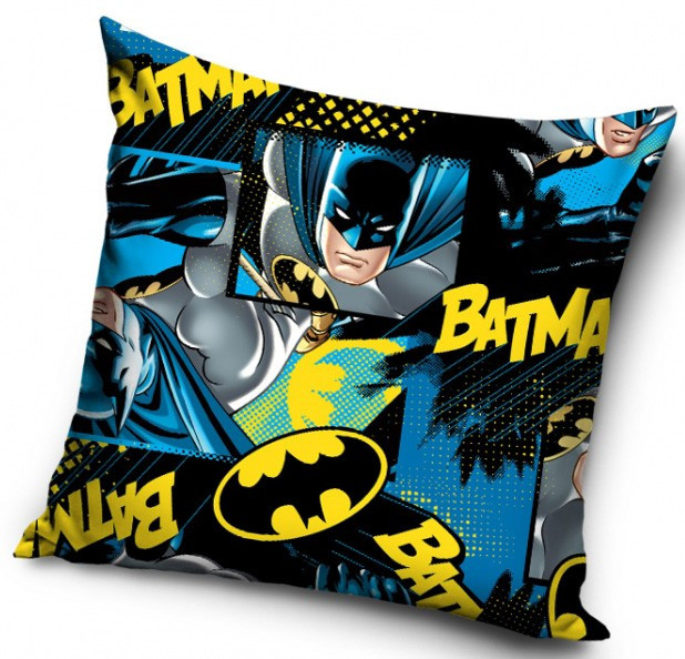Batman Comic Samt-Kissenbezug 40x40 cm