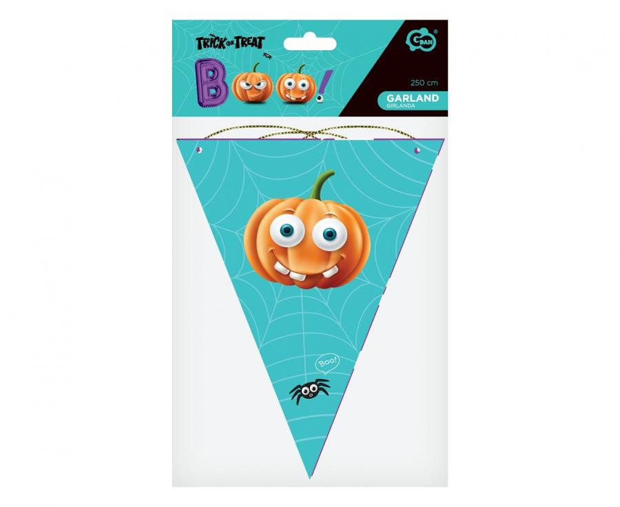 Halloween Boo Banner Girlande 250 cm